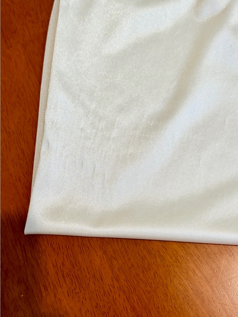 Vintage 70s Wondermaid Ivory Nylon Pettipants Slip Shorts Bloomers Sz L - Picture 7 of 8